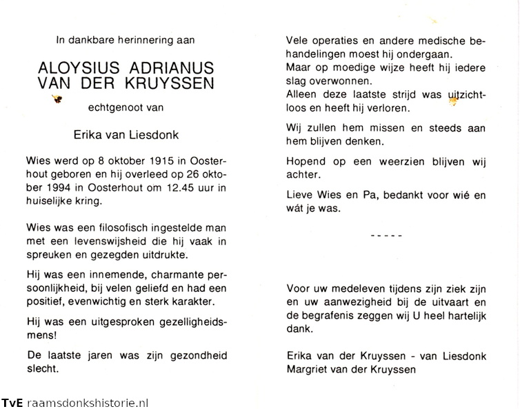 Aloysius Adrianus van der Kruijssen- Erika van Liesdonk.jpg